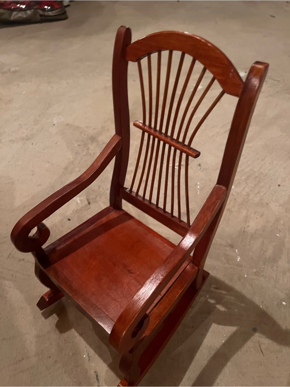 American Girl Doll Wooden Rocking Chair